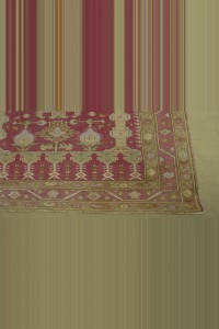 Antique Turkuman Derbent Carpet Rug 4x7 128,218 - Turkish Carpet Rug  $i