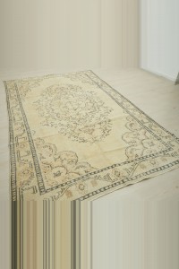 Art Deco Oushak Rug 6x9 Feet 167,276 - Oushak Rug $i