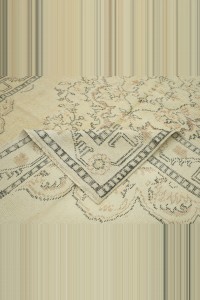 Art Deco Oushak Rug 6x9 Feet 167,276 - Oushak Rug $i