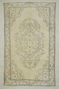 Art Deco Oushak Rug 6x9 Feet 167,276 - Oushak Rug $i