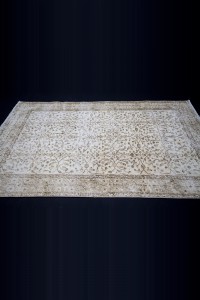 Art Deco Turkish Rug 4x7 Feet 112,206 - Oushak Rug $i