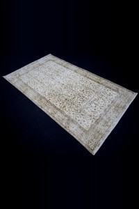 Art Deco Turkish Rug 4x7 Feet 112,206 - Oushak Rug $i