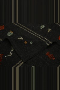 Authentic Motif Goat Hair Rug 5x10 Feet 143,298 - Goat Hair Rug $i