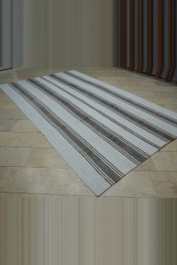 Authentic Turkish Grey Rug 7x11 Feet 202,342 - Grey Turkish Rug  $i