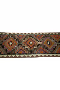 Aztec Kilim Runner Rug 3x10 Feet 89,318 - Turkish Rug Runner $i