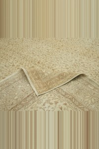 Beige and Brown Oushak Rug 7x10 Feet 222,315 - Oushak Rug $i