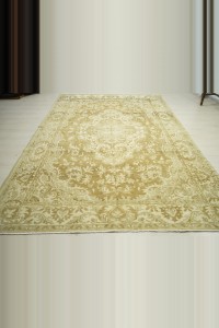 Beige Brown Large Kars Carpet Rug 6.8x10.5 207,320 - Turkish Carpet Rug  $i