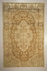 Beige Brown Large Kars Carpet Rug 6.8x10.5 207,320 - Turkish Carpet Rug  $i