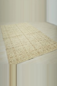 Beige Brown Oushak Rug 5x8 Feet 160,257 - Oushak Rug $i