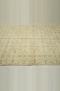 Beige Brown Oushak Rug 5x8 Feet 160,257 - Oushak Rug $i