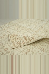 Beige Brown Oushak Rug 5x8 Feet 160,257 - Oushak Rug $i