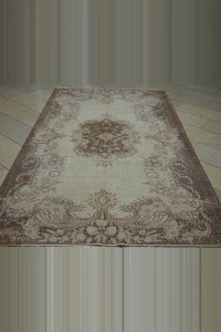 Beige Brown Oushak Rug 5x9 Feet 166,287 - Oushak Rug  $i