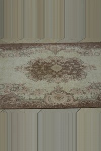 Beige Brown Oushak Rug 5x9 Feet 166,287 - Oushak Rug  $i