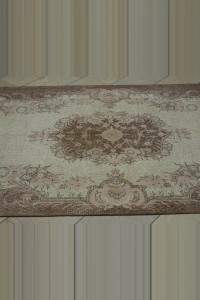 Beige Brown Oushak Rug 5x9 Feet 166,287 - Oushak Rug  $i