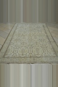 Beige Brown Oushak Rug 6x9 Feet 168,285 - Oushak Rug $i