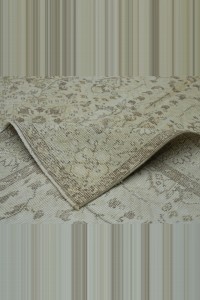 Beige Brown Oushak Rug 6x9 Feet 168,285 - Oushak Rug $i