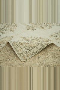 Beige Brown Oushak Rug 7x11 Feet 204,332 - Oushak Rug $i