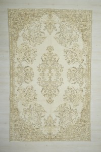 Beige Brown Oushak Rug 7x11 Feet 204,332 - Oushak Rug $i