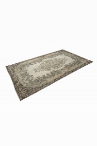 Beige Brown Turkish Oushak Rug 5x9 Feet 160,281 - Oushak Rug $i