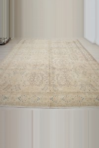Beige Gray Oversize Oushak Carpet Rug 9x12 Feet 274,370 - Oushak Rug $i