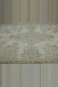 Beige Gray Turkish Carpet Rug 6x10 Feet 186,315 - Oushak Rug $i