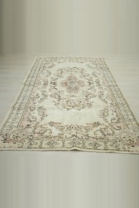 Beige Oushak Rug 5x8 153,247 - Oushak Rug  $i