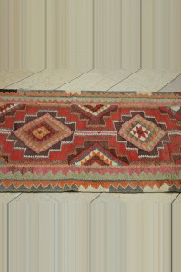 Bohemian Kilim Rug Runner 3x10 Feet 100,296 - Turkish Rug Runner  $i