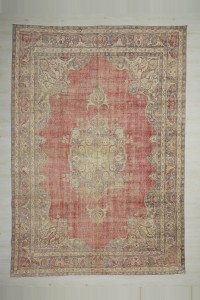 Bohemian Oushak Rug 8x11 Feet 244,348 - Oushak Rug $i