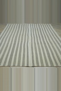 Bohemian Turkish Striped Rug 7x10 Feet 218,286 - Turkish Natural Rug $i