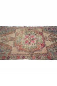 Boho Oushak Rug 4x7 Feet 125,215 - Turkish Carpet Rug  $i