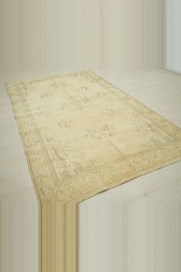Bordered Oushak Rug 5x9 Feet 160,268 - Oushak Rug $i