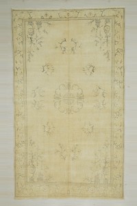 Bordered Oushak Rug 5x9 Feet 160,268 - Oushak Rug $i