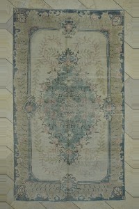 Bright Oushak Area Rug 5x9 Feet 153,260 - Oushak Rug $i