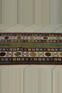 Bright Turkish Carpet Rug Runner 4x9 Feet 106,287 - Turkish Rug Runner  $i