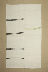 Turkish Hemp Rug Brokeen Striped Turkish Hemp Kilim Rug 5x9 Feet  155,290