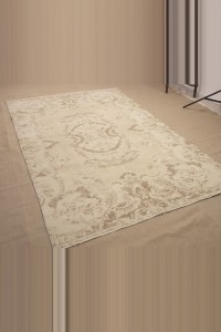 Brown Beige Oushak Carpet Rug 6x9 Feet 173,270 - Oushak Rug  $i