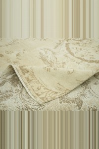 Brown Beige Oushak Carpet Rug 6x9 Feet 173,270 - Oushak Rug $i