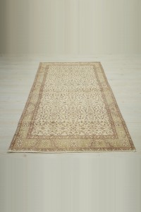 Brown Oushak Rug 4x7 115,207 - Oushak Rug $i
