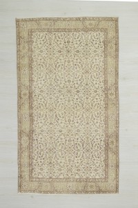 Brown Oushak Rug 4x7 115,207 - Oushak Rug $i