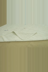 Colorful Rag on Hemp Rug 4x8 Feet 128,253 - Turkish Hemp Rug $i