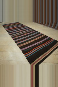 Colourful Goat Hair Rug 5x14 Feet 160,423 - Goat Hair Rug $i