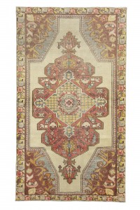 Turkish Carpet Rug Colourful Oushak Area Rug 4x8 Feet 135,240