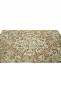 Colourful Oushak Rug 4x7 Feet 129,207 - Turkish Carpet Rug $i
