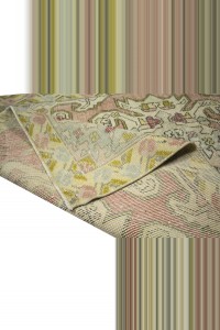 Colourful Oushak Rug 4x7 Feet 129,207 - Turkish Carpet Rug $i