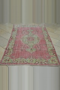 Colourful Turkish Oushak Rug 4x7 Feet 117,202 - Oushak Rug $i