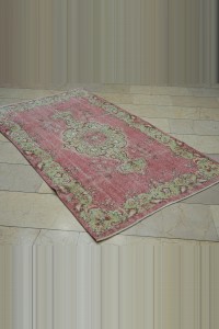 Colourful Turkish Oushak Rug 4x7 Feet 117,202 - Oushak Rug $i