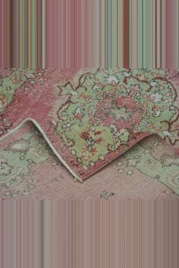 Colourful Turkish Oushak Rug 4x7 Feet 117,202 - Oushak Rug $i