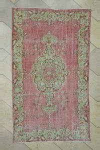 Colourful Turkish Oushak Rug 4x7 Feet 117,202 - Oushak Rug $i