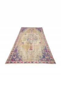 Colourful Turkish Oushak Rug 4x8 Feet 122,228 - Turkish Carpet Rug $i