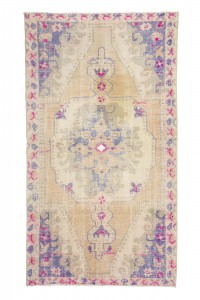 Turkish Carpet Rug Colourful Turkish Oushak Rug 4x8 Feet 122,228